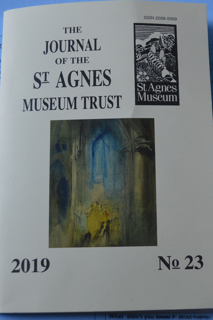 St Agnes Museum Trust Journal 23 2019 product photo